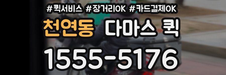 천연동 다마스 퀵