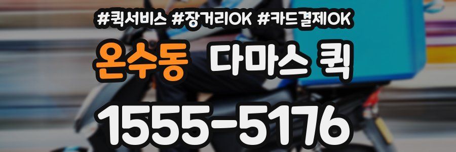 온수동 다마스 퀵