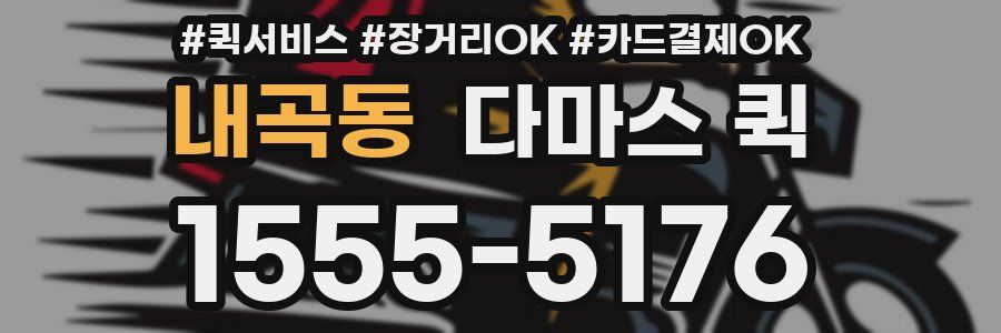 내곡동 다마스 퀵