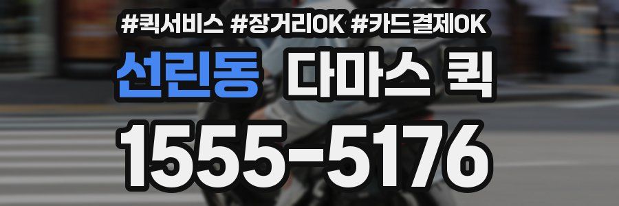 선린동 다마스 퀵