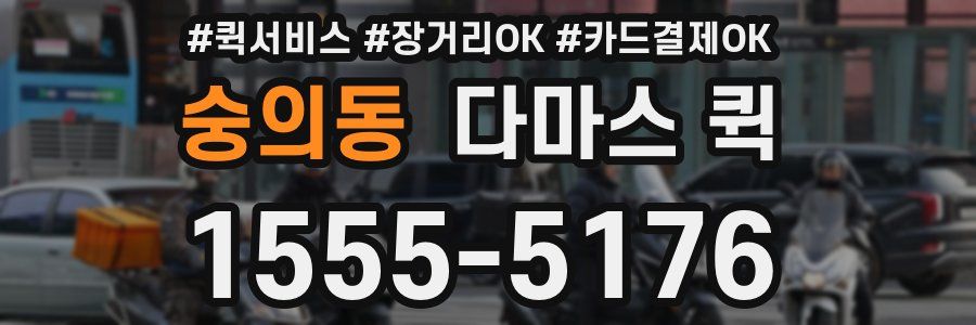 숭의동 다마스 퀵