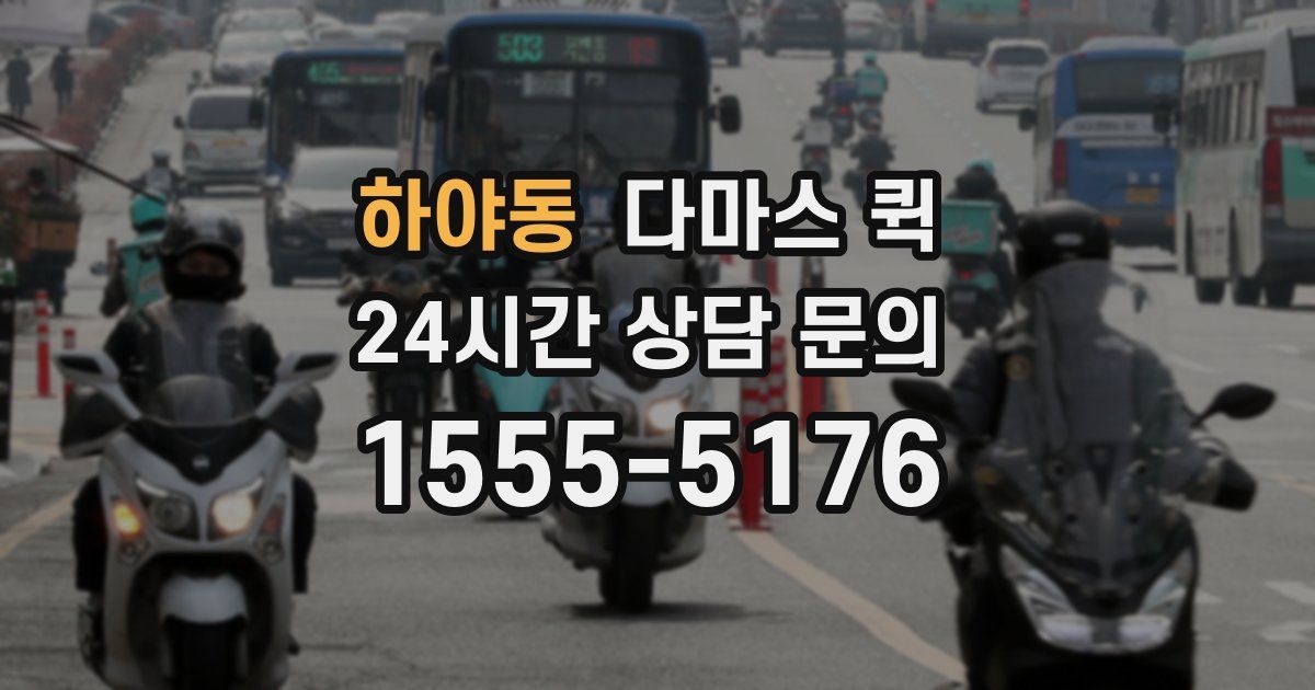 하야동 다마스 퀵