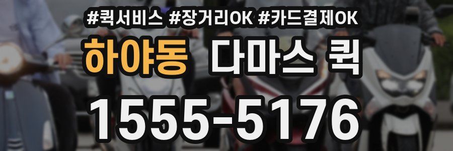 하야동 다마스 퀵