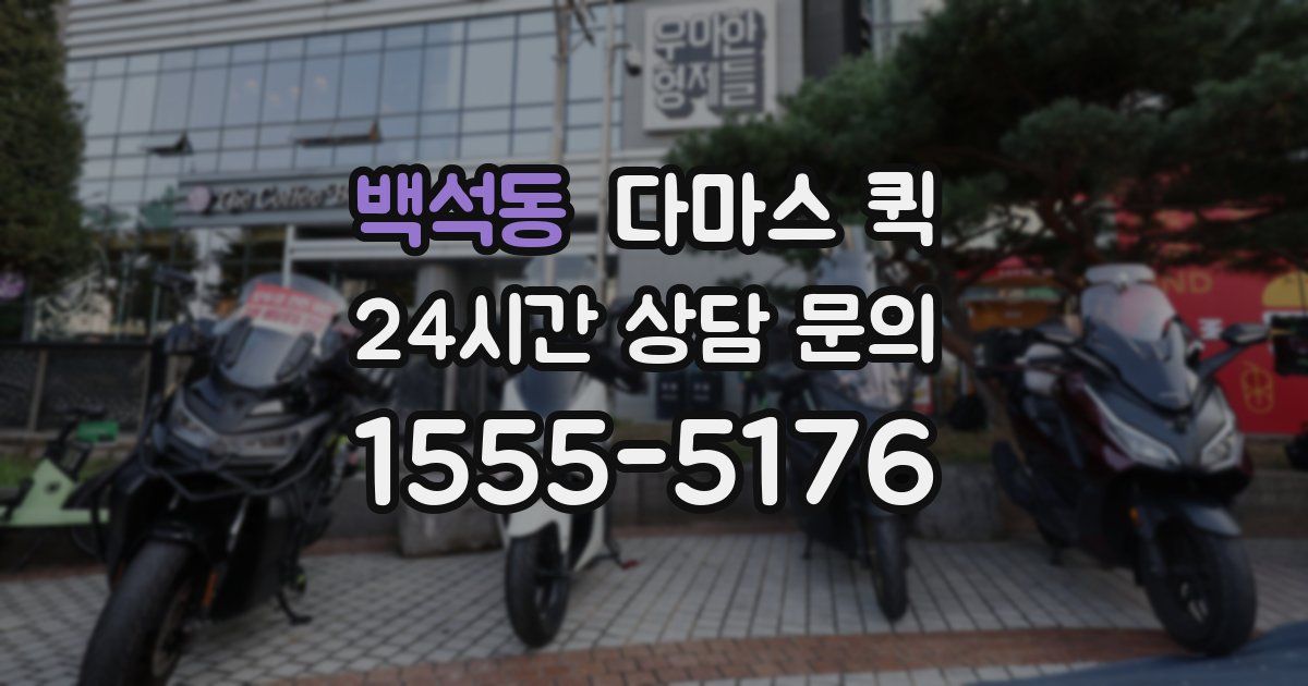 백석동 다마스 퀵