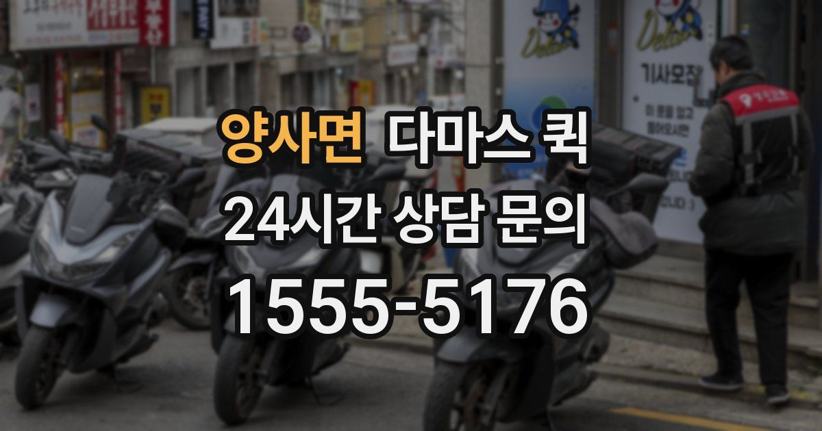 양사면 다마스 퀵