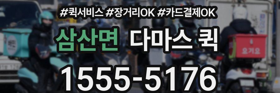 삼산면 다마스 퀵