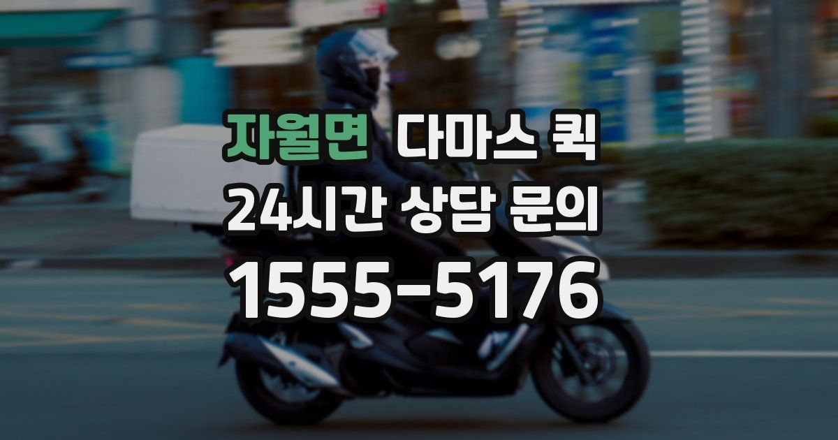 자월면 다마스 퀵