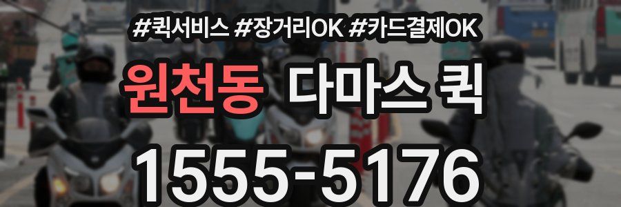 원천동 다마스 퀵