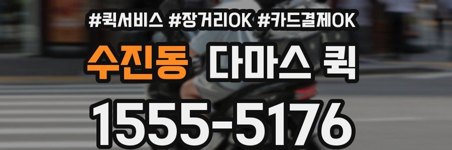 수진동 다마스 퀵