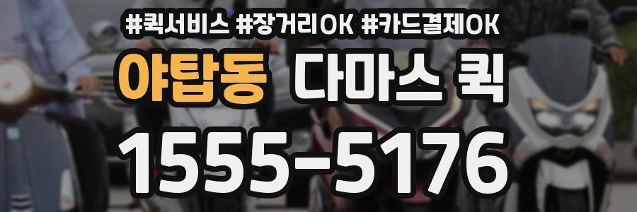 야탑동 다마스 퀵