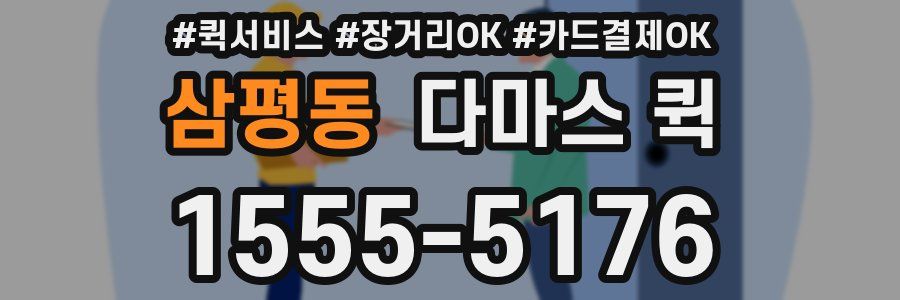 삼평동 다마스 퀵