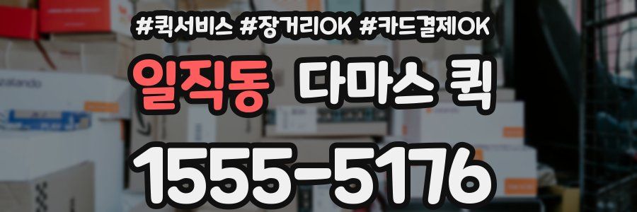 일직동 다마스 퀵