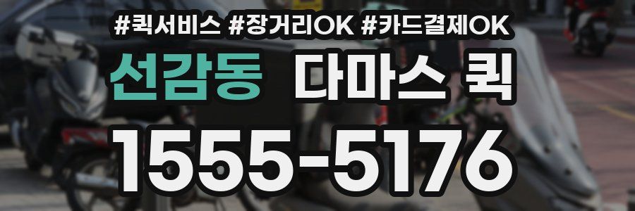 선감동 다마스 퀵