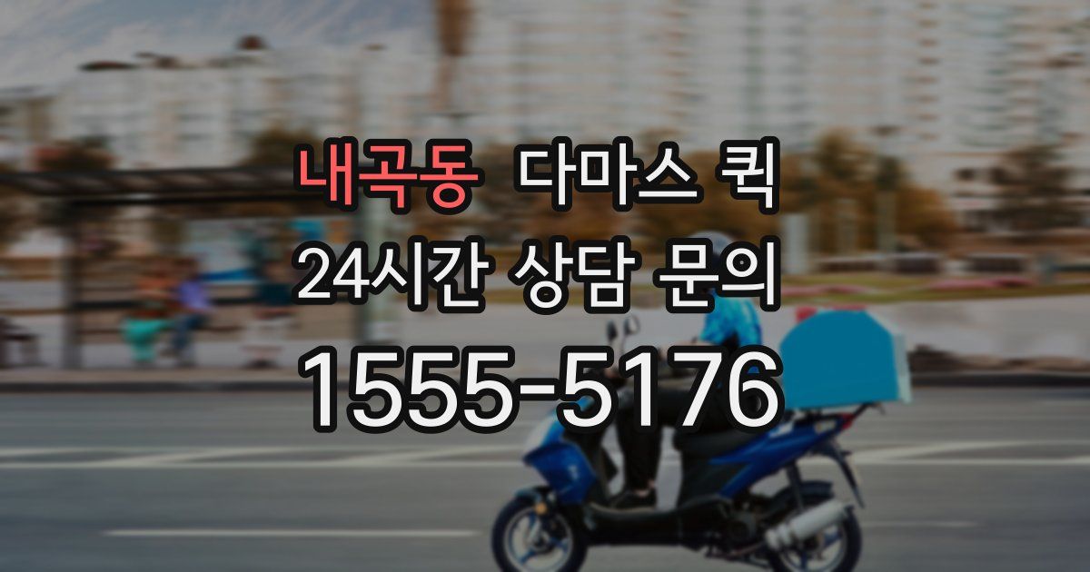 내곡동 다마스 퀵