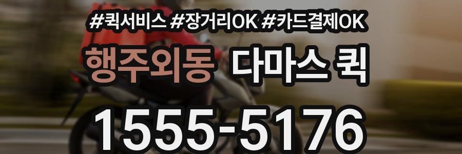 행주외동 다마스 퀵