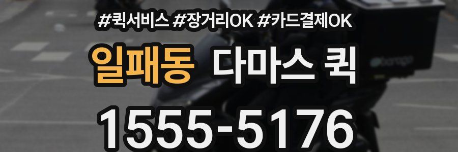 일패동 다마스 퀵