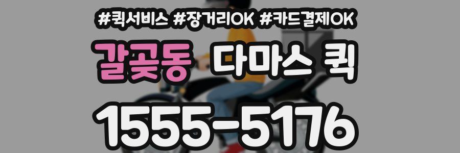 갈곶동 다마스 퀵