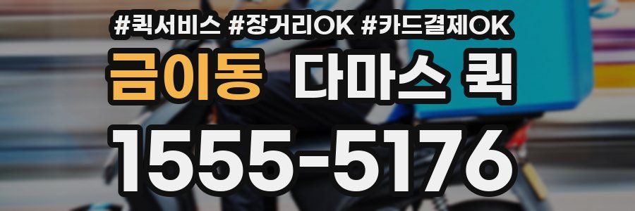 금이동 다마스 퀵