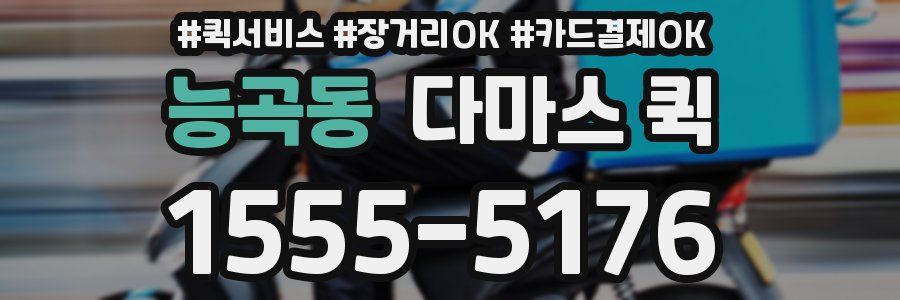 능곡동 다마스 퀵