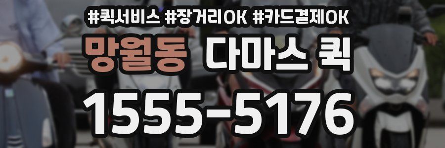 망월동 다마스 퀵