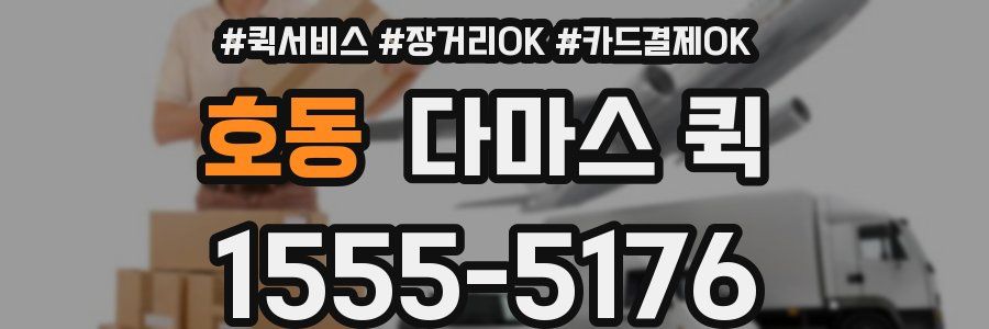 호동 다마스 퀵