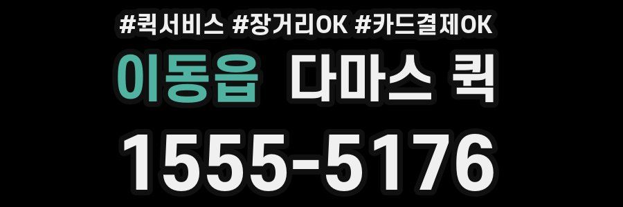 이동읍 다마스 퀵