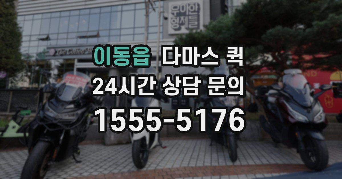 이동읍 다마스 퀵
