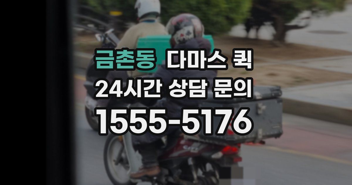 금촌동 다마스 퀵