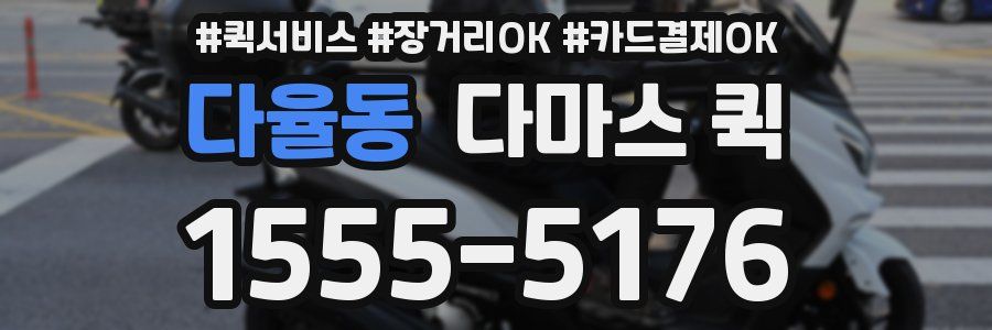 다율동 다마스 퀵