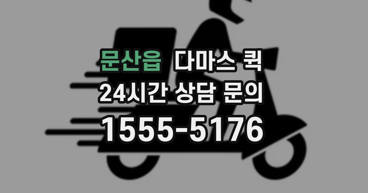 문산읍 다마스 퀵