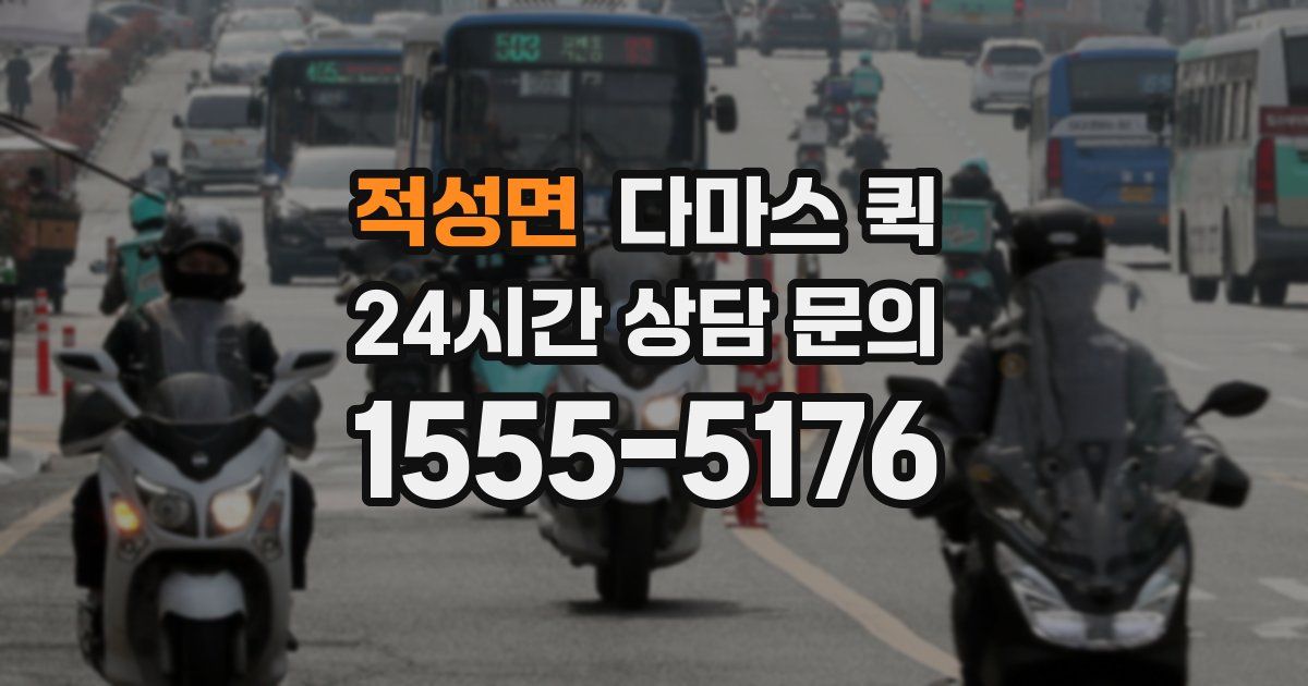 적성면 다마스 퀵