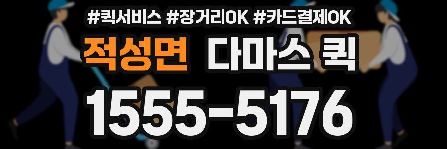 적성면 다마스 퀵