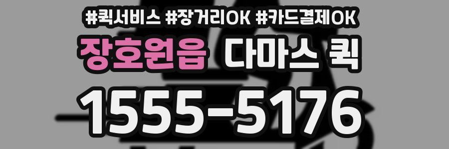 장호원읍 다마스 퀵
