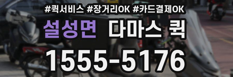 설성면 다마스 퀵