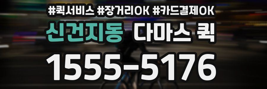 신건지동 다마스 퀵