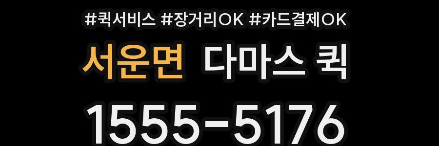 서운면 다마스 퀵