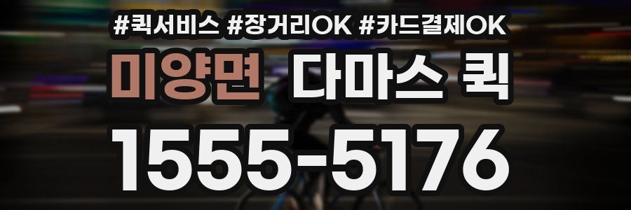 미양면 다마스 퀵