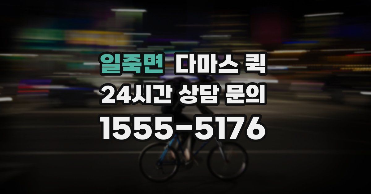 일죽면 다마스 퀵