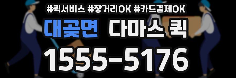 대곶면 다마스 퀵