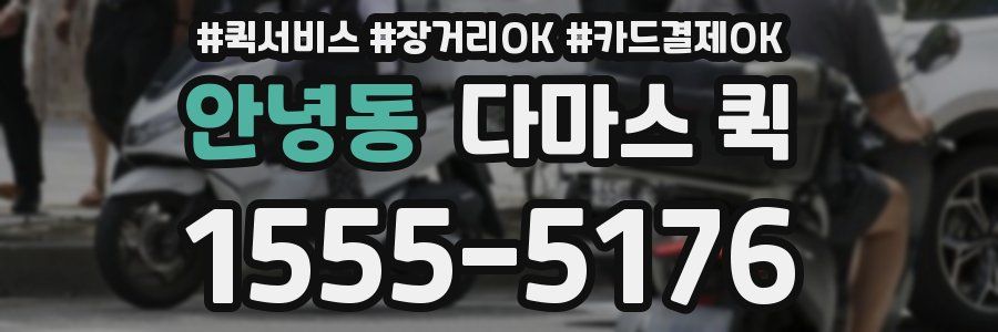 안녕동 다마스 퀵