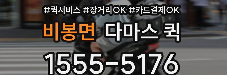 비봉면 다마스 퀵