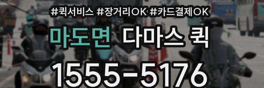 마도면 다마스 퀵