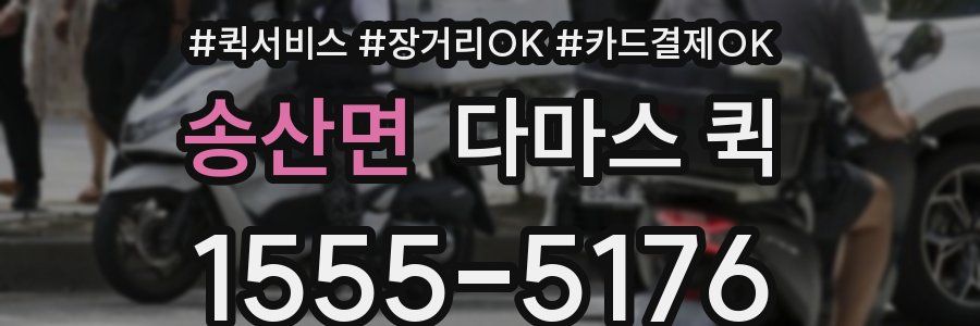 송산면 다마스 퀵
