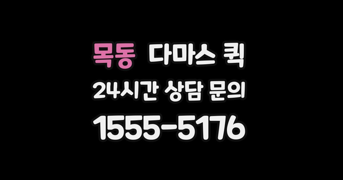 목동 다마스 퀵