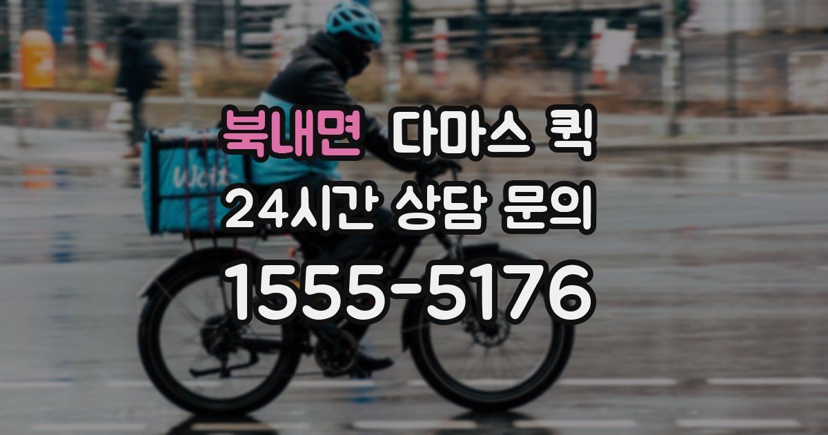 북내면 다마스 퀵