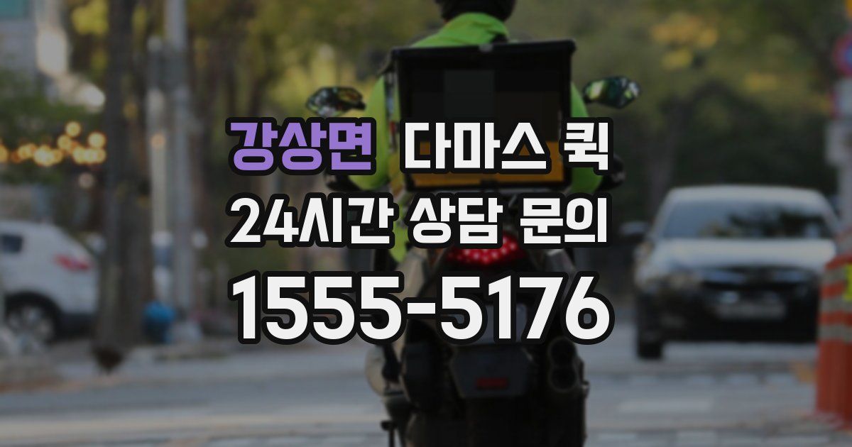강상면 다마스 퀵