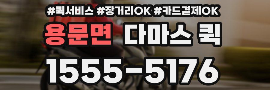용문면 다마스 퀵