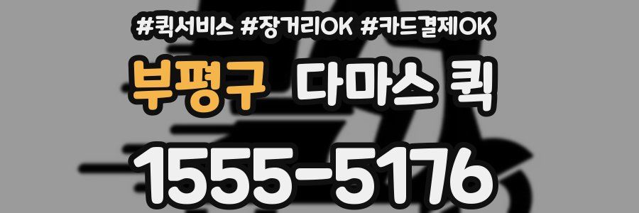 부평구 다마스 퀵