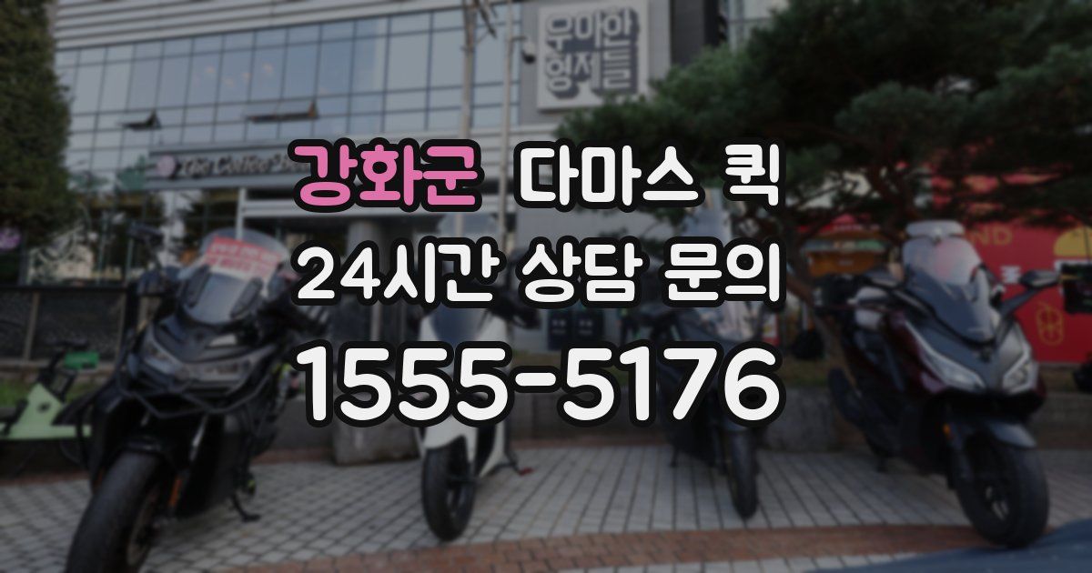 강화군 다마스 퀵