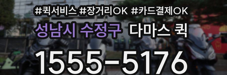 성남시 수정구 다마스 퀵
